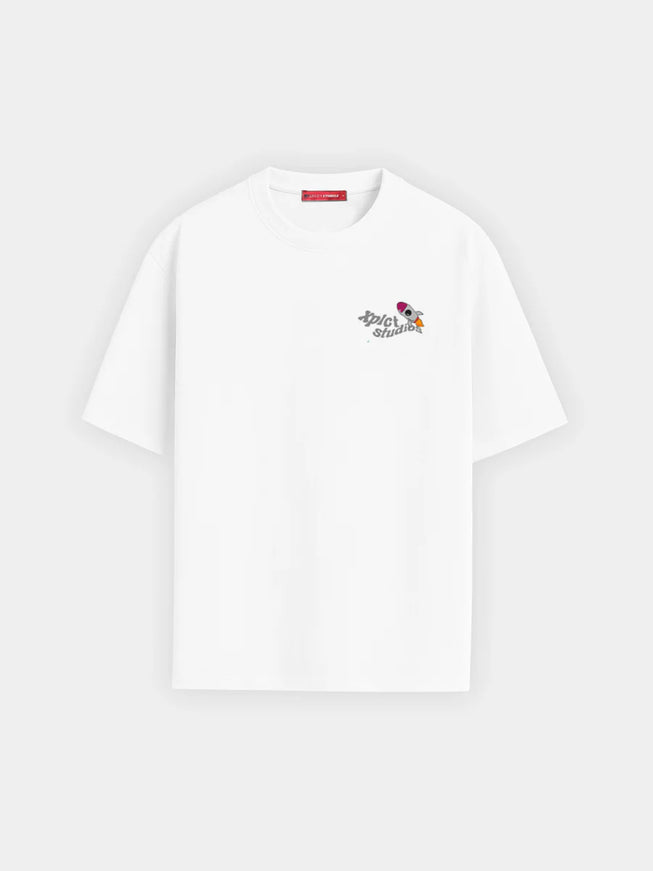 XPLCT XPLCT T-Shirt Rocket FW25 White