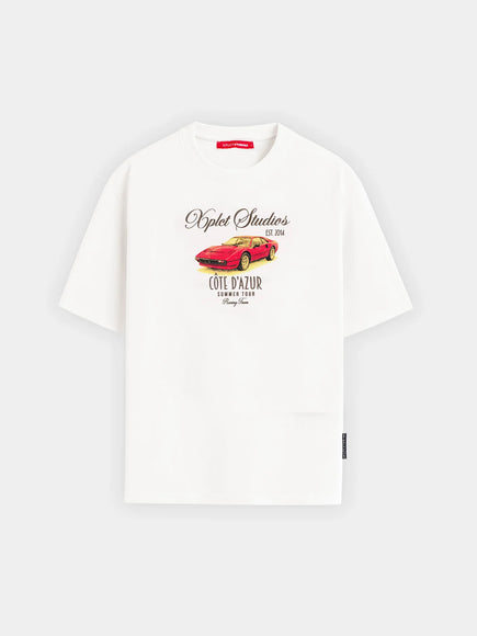XPLCT XPLCT T-Shirt Supercar SS26 Off-White